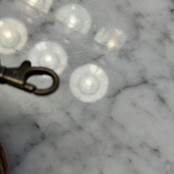 Free People Studded Clip On Wallet Leather in Color: Cognac NWT - Picture 13 of 16